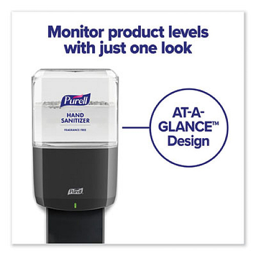 PURELL Advanced Hand Sanitizer Gel Refill, 1,200 mL, Clean Scent, For ES8 Dispensers, 2/Carton (776302)