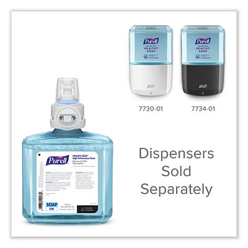 PURELL CLEAN RELEASE Technology (CRT) HEALTHY SOAP High Performance Foam Refill, For ES8 Dispensers, Fragrance-Free, 1,200 mL, 2/CT (778502)