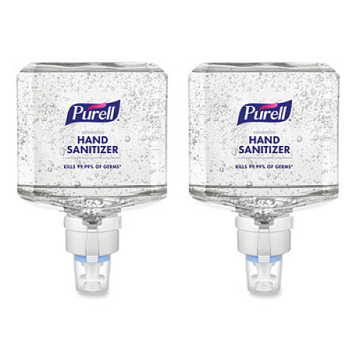 PURELL Advanced Hand Sanitizer Foam, For ES8 Dispensers, 1,200 mL Refill, Clean Scent, 2/Carton (775302)