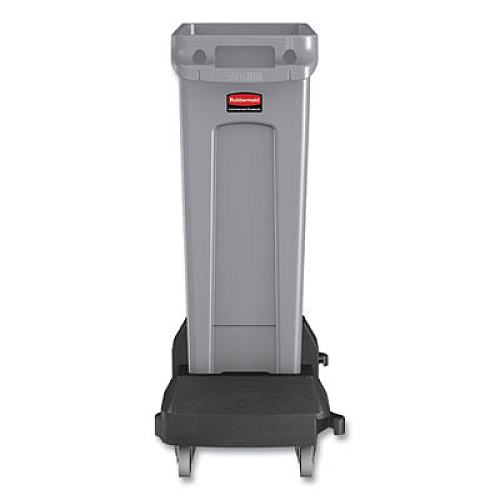Rubbermaid Commercial Slim Jim with Venting Channels, 23 gal, Plastic, Gray (354060GY)