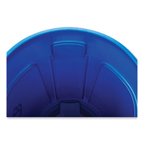 Rubbermaid Commercial Brute Recycling Container, 32 gal, Polyethylene,  Blue (263273BE)