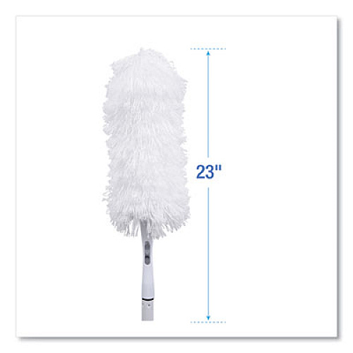 Boardwalk MicroFeather Washable Microfiber Duster, 23" Plastic Handle (MICRODUSTER)