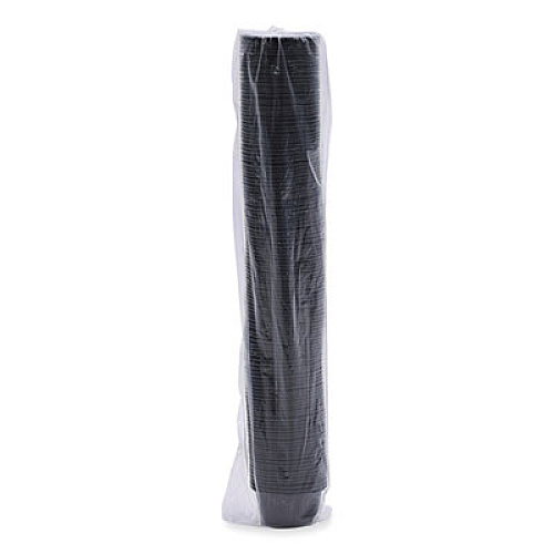 Boardwalk Souffle/Portion Cups, 2 oz, Plastic, Black, 125/Sleeve, 20 Sleeves/Carton (PRTN2BL)