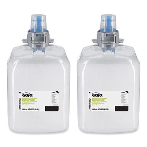 GOJO Invigorating 3-in-1 Shampoo and Body Wash, Botanical Scent, 2,000 mL, 2/Carton (529202)