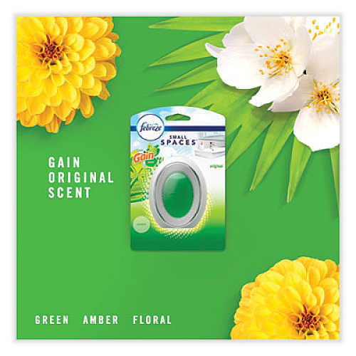 Febreze smallSPACES, Gain Original Scent, 7.5 mL Cartridge, 2/Pack (93330EA)
