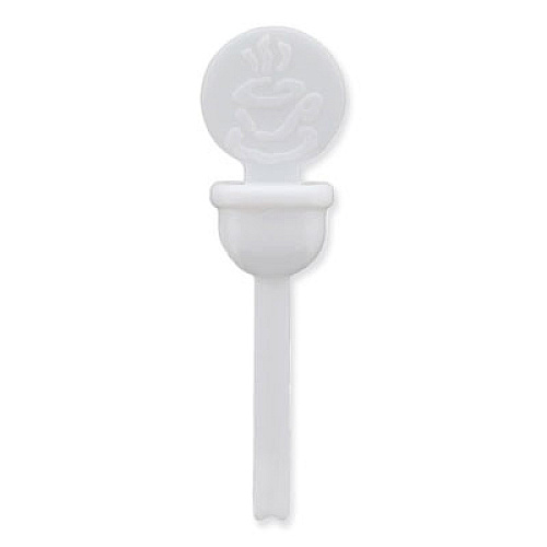 AmerCareRoyal Beverage Plugs, 2", White, 2,000/Carton (CPLUGW)