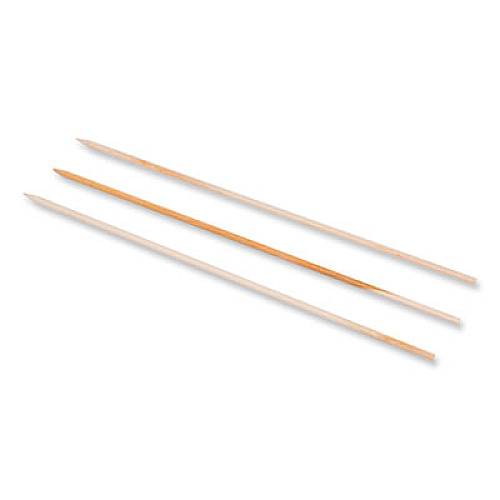 AmerCareRoyal Wooden Skewers, 10", Natural, 1,000/Box, 3 Boxes/Carton (R818)