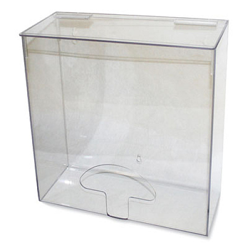 AmerCareRoyal Dispenser, Hairnets/Bouffant Caps/BeardCovers, 5 x 12 x 12, Clear (RPHDL)