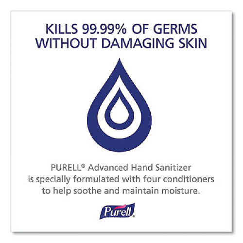 PURELL Advanced Hand Sanitizer Refreshing Gel, 1.5 L Pump Bottle, Clean Scent (501504)