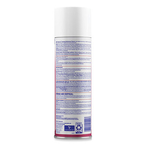 LYSOL Brand I.C. Foaming Disinfectant Cleaner, 24 oz Aerosol Spray, 12/Carton (95524CT)