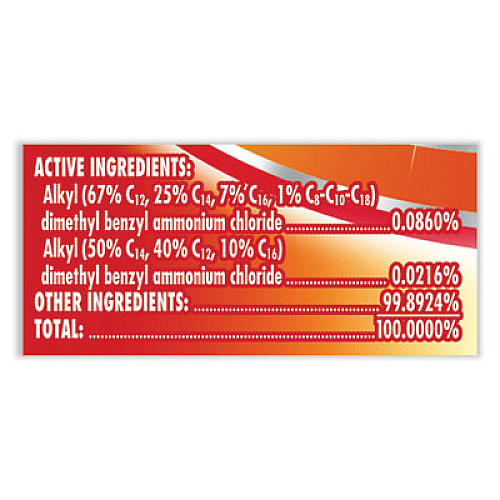 LYSOL Brand Kitchen Pro Antibacterial Cleaner, Citrus Scent, 22 oz Spray Bottle, 9/Carton (79556)