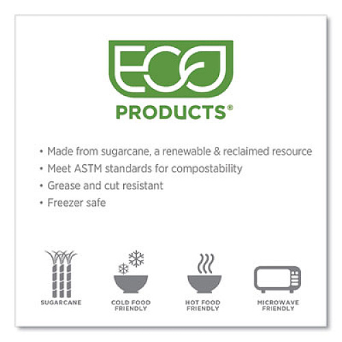 Eco-Products Molded Fiber Portion Cups, 2 oz, Sugarcane, White, 2,500/Carton (EPSPC2)