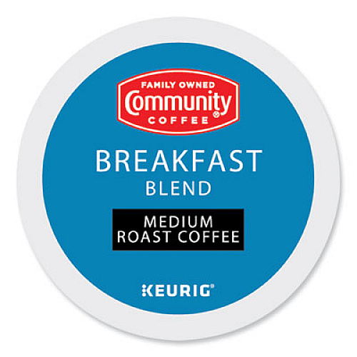 Community Coffee Breakfast Blend K-Cup, 24/Box (6406CC)