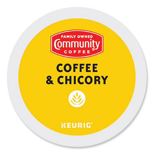 Community Coffee Coffee and Chicory K-Cups, 24/Box (6414CC)