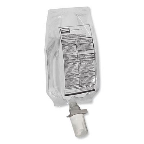 Rubbermaid Commercial AutoFoam Refill With Alcohol Foam Hand Sanitizer, Clear, 1,000 mL, Fragrance-Free, 4/Carton (2080803)