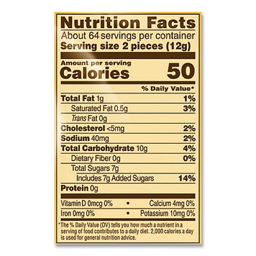 Werther's Original Hard Candies, Caramel, 27 oz Bag (46055)