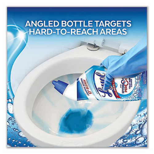 LYSOL Brand Toilet Bowl Cleaner with Hydrogen Peroxide, Ocean Fresh Scent, 24 oz (98011EA)