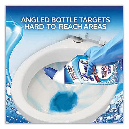 LYSOL Brand Toilet Bowl Cleaner with Hydrogen Peroxide, Ocean Fresh Scent, 24 oz, 9/Carton (98011)