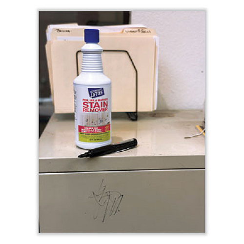Motsenbocker's Lift-Off Lift Off #3: Pen, Ink and Marker Graffiti Remover, 32 oz Pour Bottle, 6/Carton (40903)