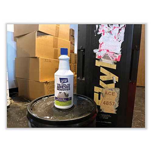 Motsenbocker's Lift-Off Tape, Label and Adhesive Remover, 32oz, Pour Bottle, 6/Carton (40703)