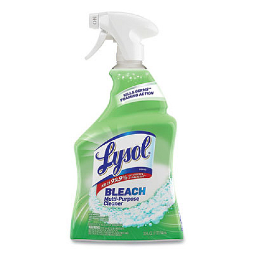 LYSOL Brand Multi-Purpose Cleaner with Bleach, 32 oz Spray Bottle, 12/Carton (78914CT)