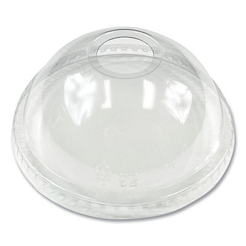 Boardwalk PET Cold Cup Dome Lids, Fits 9 oz to 10 oz Cold Cups, Plastic, Clear, 1,000/Carton (PET910DOME)
