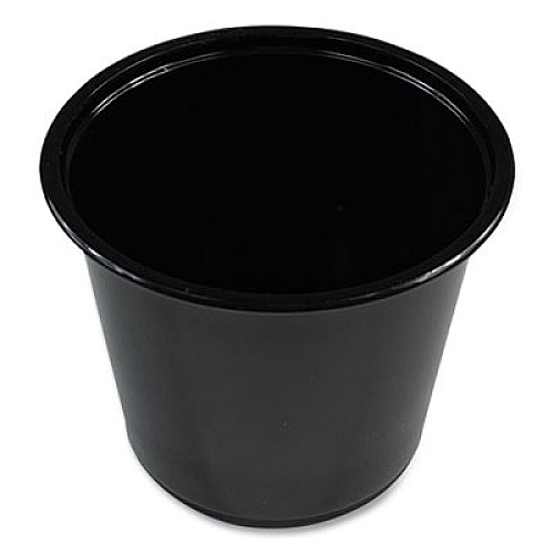 Boardwalk Souffle/Portion Cups, 5.5 oz, Plastic, Black, 2,500/Carton (PRTN55BL)