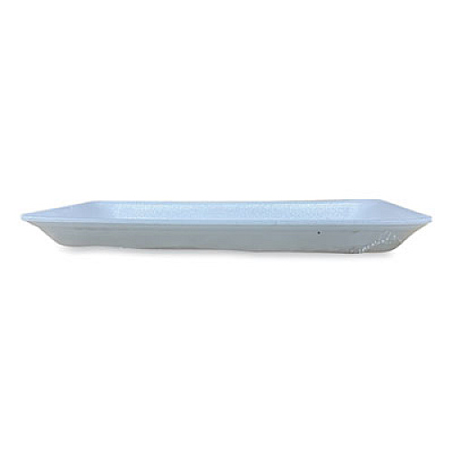 GEN Meat Trays, #15P, 14.44 x 7.88 x 1.37, White, Foam, 200/Carton (15PWH)