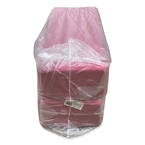 GEN Meat Trays, #1525, 14.5 x 8 x 0.75, Pink, Foam, 250/Carton (1525PINK)