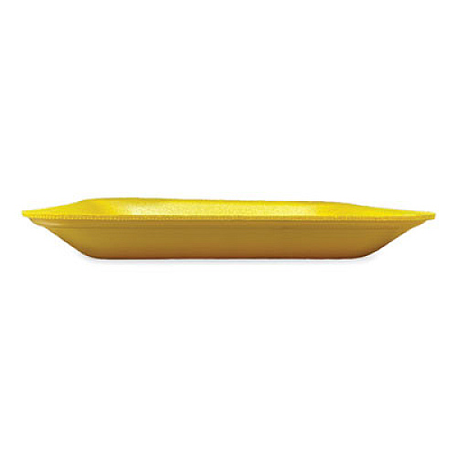 GEN Meat Trays, #8P, 10.8 x 8.82 x 1.5, Yellow, Foam, 200/Carton (8PYEL)