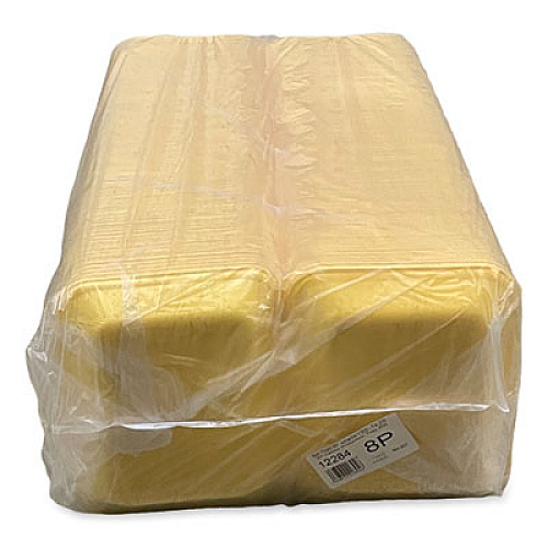 GEN Meat Trays, #8P, 10.8 x 8.82 x 1.5, Yellow, Foam, 200/Carton (8PYEL)