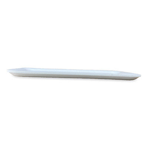 GEN Meat Trays, #16S, 11.63 x 7.25 x 0.54, White, Foam, 250/Carton (16SWH)