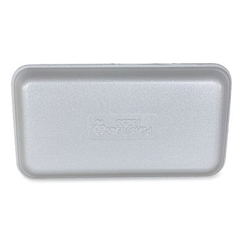 GEN Meat Trays, #1525, 14.5 x 8 x 0.75, White, Foam, 250/Carton (1525WH)
