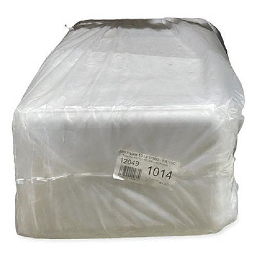 GEN Meat Trays, 13.81 x 9.25 x 0.71, White, Foam, 100/Carton (1014WH)