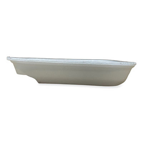 GEN Meat Trays, #1, 5.38 x 5.38 x 1.07, White, Foam, 500/Carton (1WH)