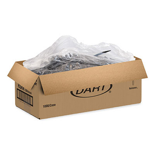 SOLO Reliance Mediumweight Cutlery, Knife, Plastic, Black, 1,000/Carton (RSKK0004)