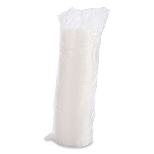 Dart Cold Cup Lids, Fits 8 oz to 32 oz Cold Cups/Containers, Plastic, Translucent, 100/Sleeve, 10 Sleeves/Carton (20SL)