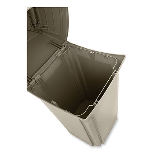 Rubbermaid Commercial Ranger Fire-Safe Container, 35 gal, Structural Foam, Beige (843088BG)