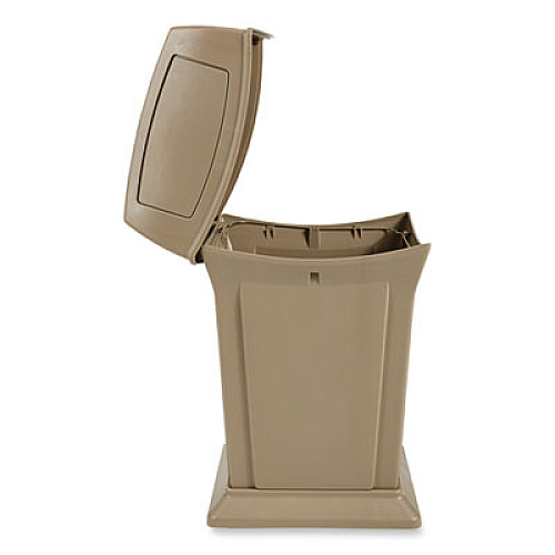 Rubbermaid Commercial Ranger Fire-Safe Container, 35 gal, Structural Foam, Beige (843088BG)