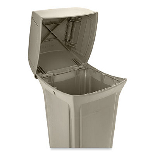 Rubbermaid Commercial Ranger Fire-Safe Container, 35 gal, Structural Foam, Beige (843088BG)