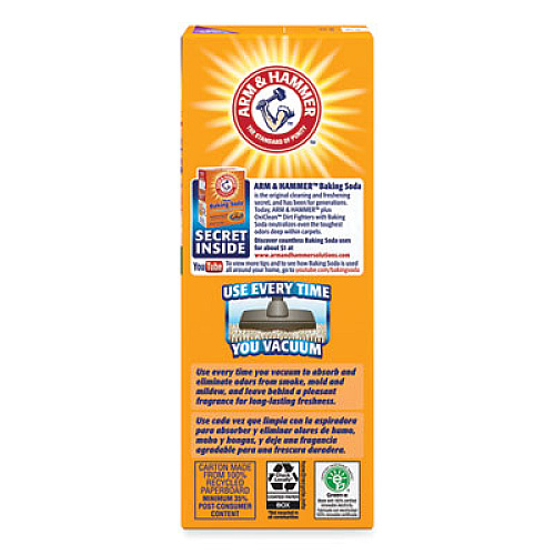 Arm & Hammer Fresh Scentsations Carpet Odor Eliminator, Island Mist, 30 oz Box, 6/Carton (3320011535)