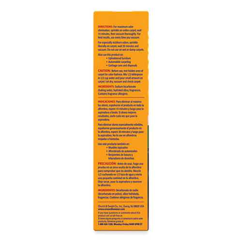 Arm & Hammer Fresh Scentsations Carpet Odor Eliminator, Island Mist, 30 oz Box, 6/Carton (3320011535)