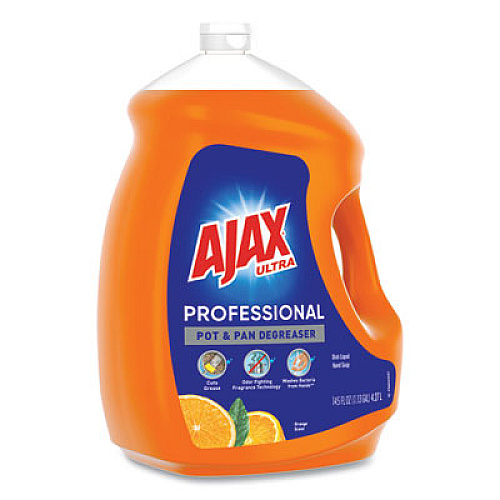 Ajax Dish Detergent, Orange Scent, 145 oz Bottle, 4/Carton (61034313CT)