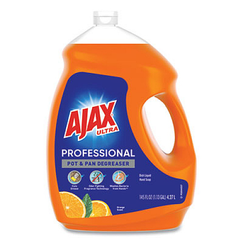 Ajax Dish Detergent, Orange Scent, 145 oz Bottle, 4/Carton (61034313CT)