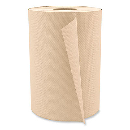 Cascades PRO Select Hardwound Roll Towels, 1-Ply, 7.88" x 350 ft, Natural, 12 Rolls/Carton (H035)