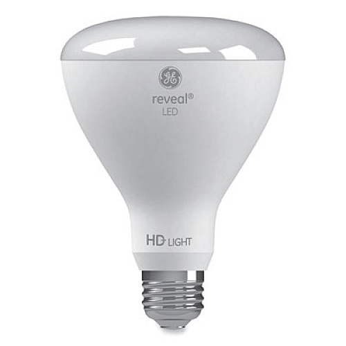 GE Reveal HD+ Color-Enhancing LED Indoor Floodlight, BR30, LED9DR30PRVL-2P, 9 W, 2/Pack (30691)