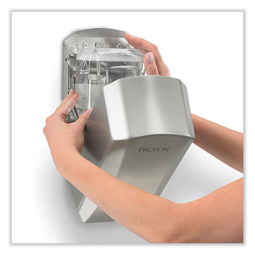 PROVON LTX Behavioral Health Dispenser, 1,200 mL, 6.54 x 4.1 x 11.22, Stainless Steel (192701)