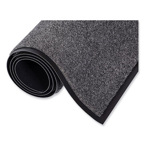 Crown EcoStep Wiper Mat, Rectangular, Charcoal Gray Cut Pile Surface, 24" x 36" (ET0023CH)