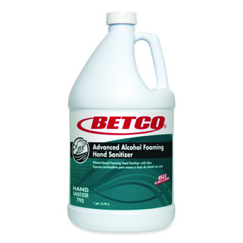 Betco Clario C3 Advanced Alcohol Foaming Sanitizer, 1 gal Bottle, Citrus Scent, 4/Carton (7950400)