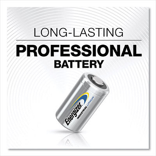 Energizer Industrial Lithium CR2 Photo Battery, 3 V, 8/Pack (ELN1CR28)